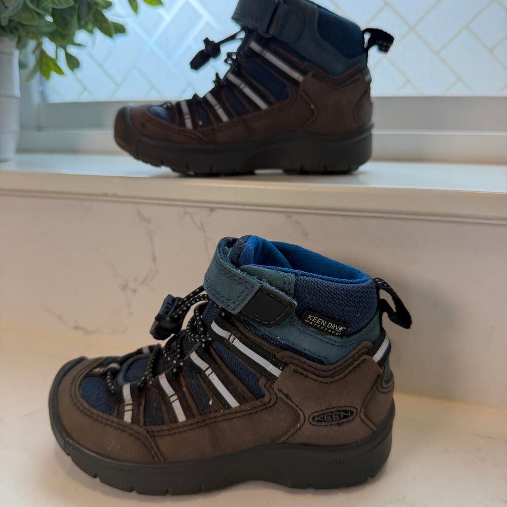 Keen Kids Hikeport Sport Waterproof Hiking Boots